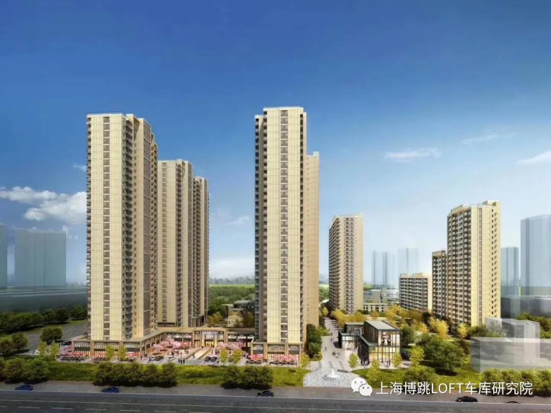 涪陵采用了LOFT车库武汉当代集团春风十里项目现已结构封顶！